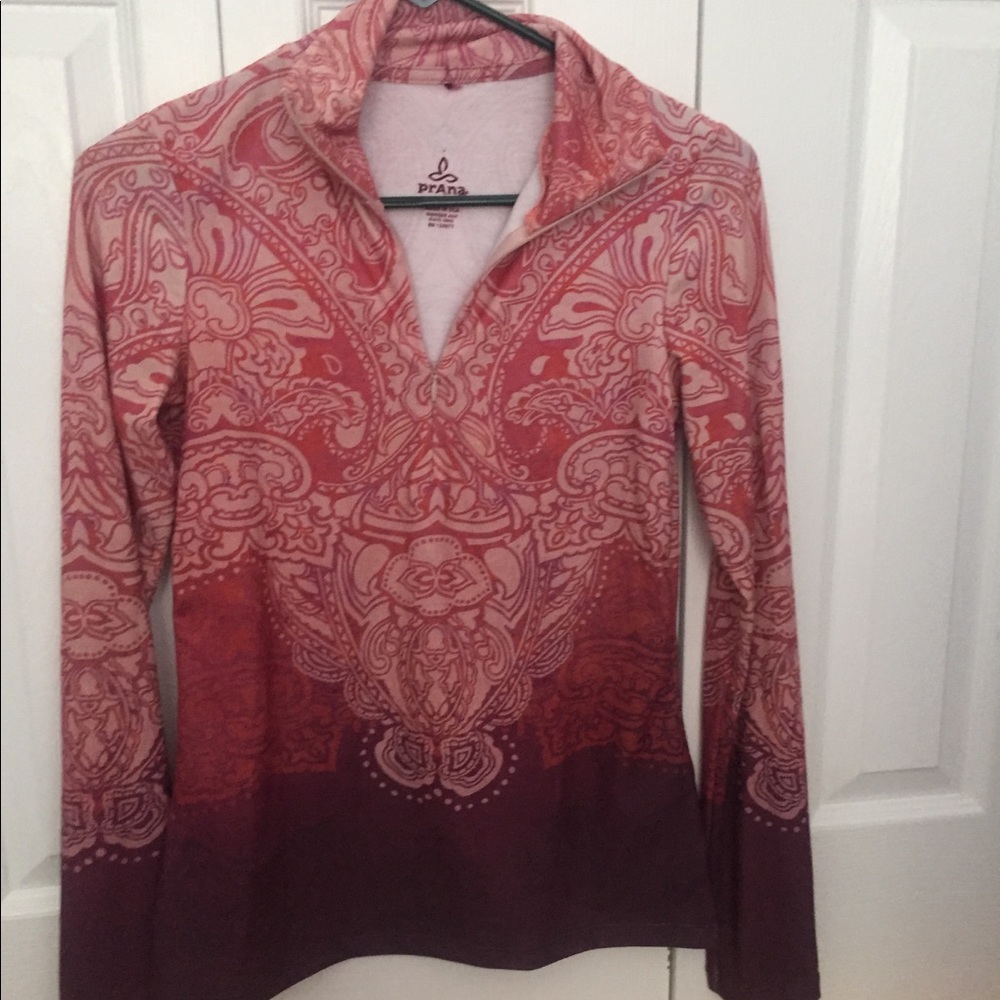 Prana quarter zip top